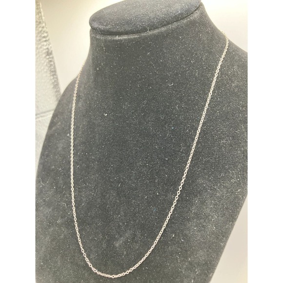 925 Sterling Silver Chain 18 Inch Necklace! - Picture 2 of 10